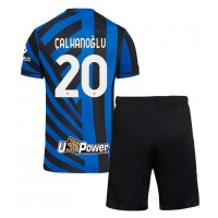 Dres Inter Milan Hakan Calhanoglu #20 Domáci pre deti 2024-25 Krátky Rukáv (+ trenírky)